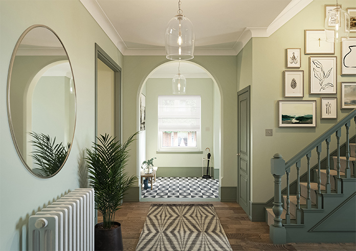 Teramo Voile, Balmy White - Roman Blind - Image 8